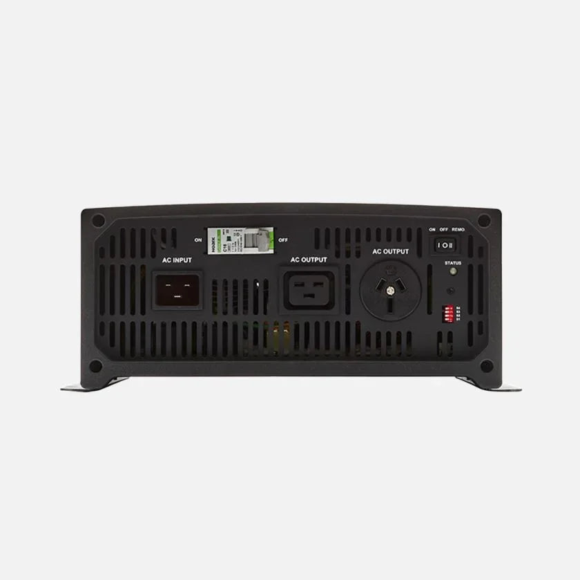 REDARC 3000W 12V pure sine wave inverter top branding view