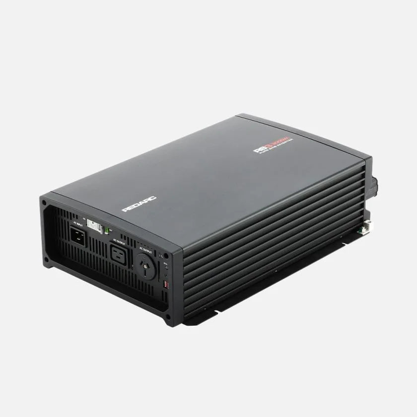 REDARC 3000W 12V pure sine wave inverter with ATS front angled product view