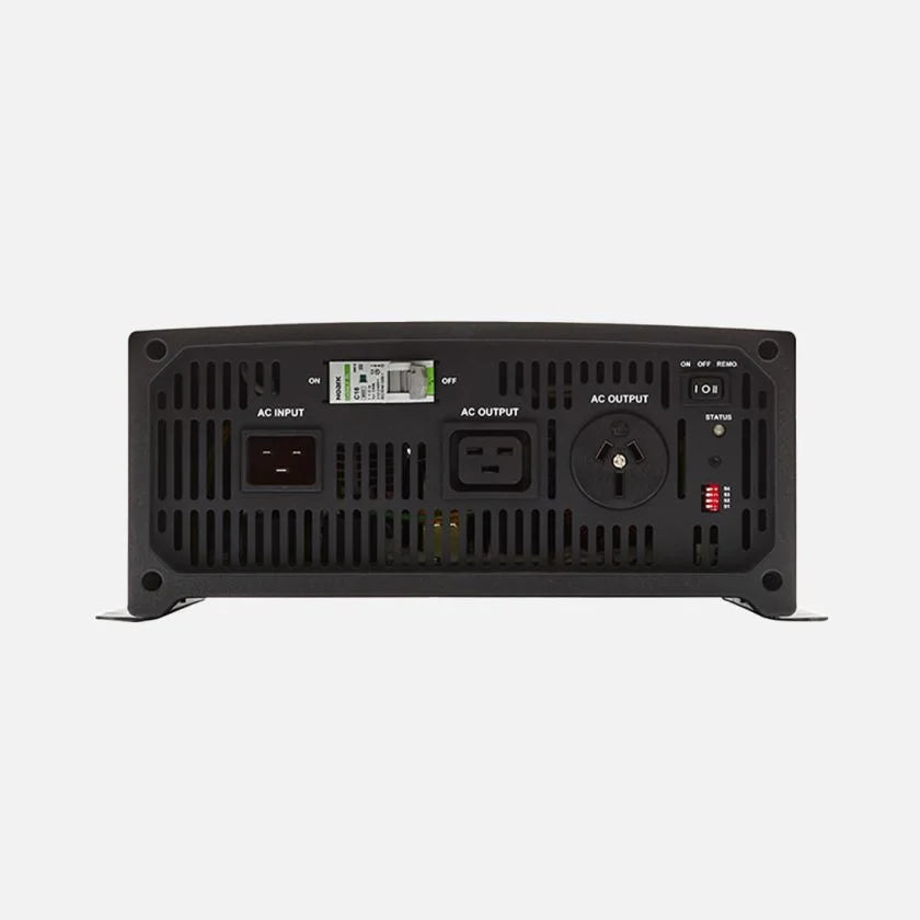 REDARC 3000W 12V pure sine wave inverter top branding view