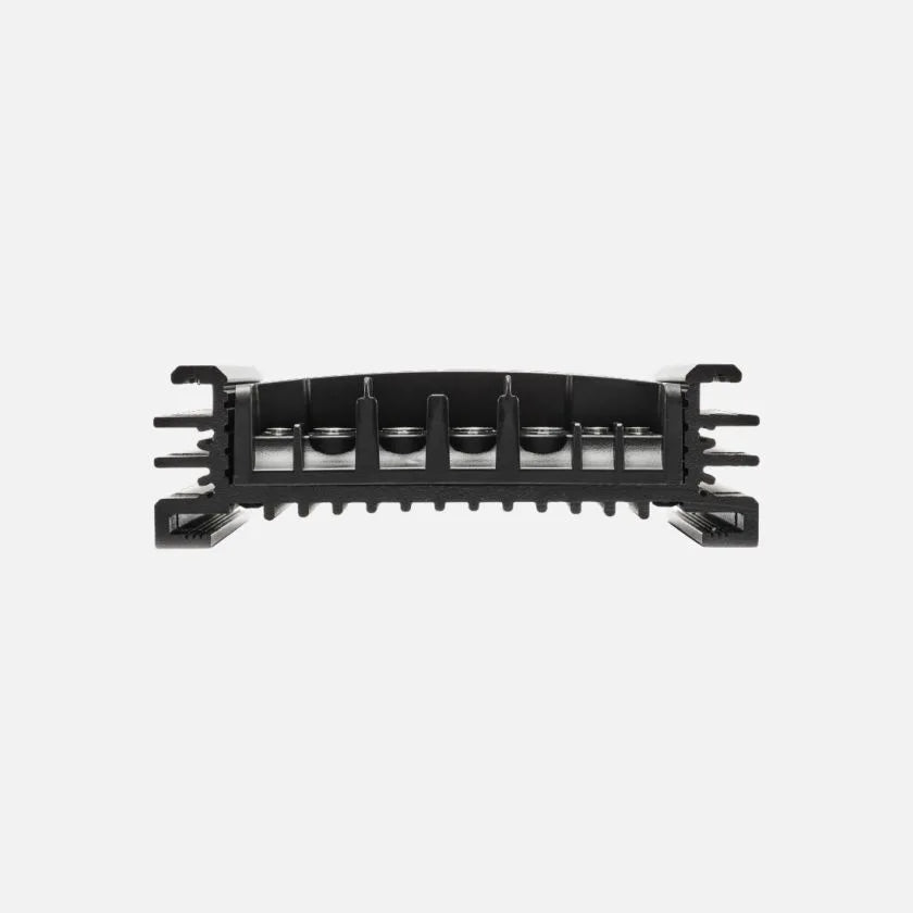REDARC BCDC Alpha25 mounting base and side mounting points for vehicle installation