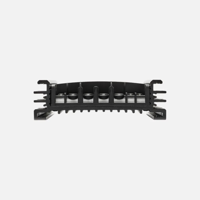 REDARC BCDC Alpha50 R mounting base and side mounting points for vehicle installation