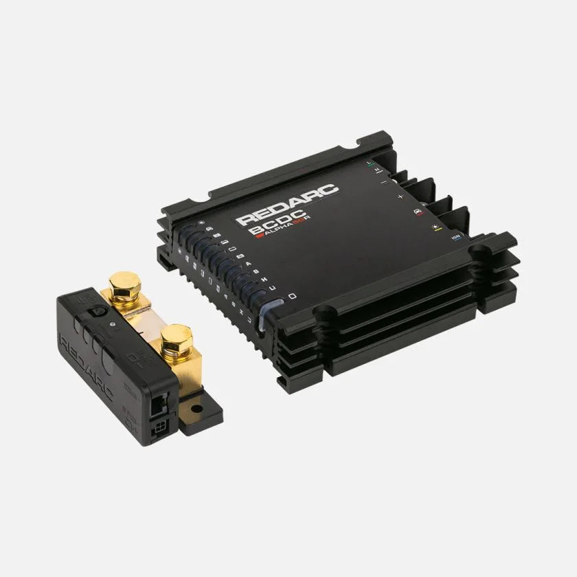 REDARC BCDC Alpha50 R 50A DC-DC battery charger for 4WD dual battery and touring power systems