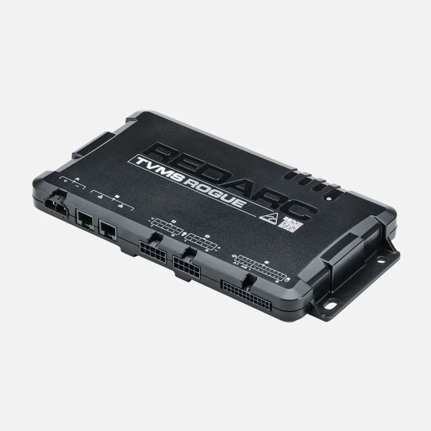 REDARC TVMS Rogue vehicle power management control module angled product view