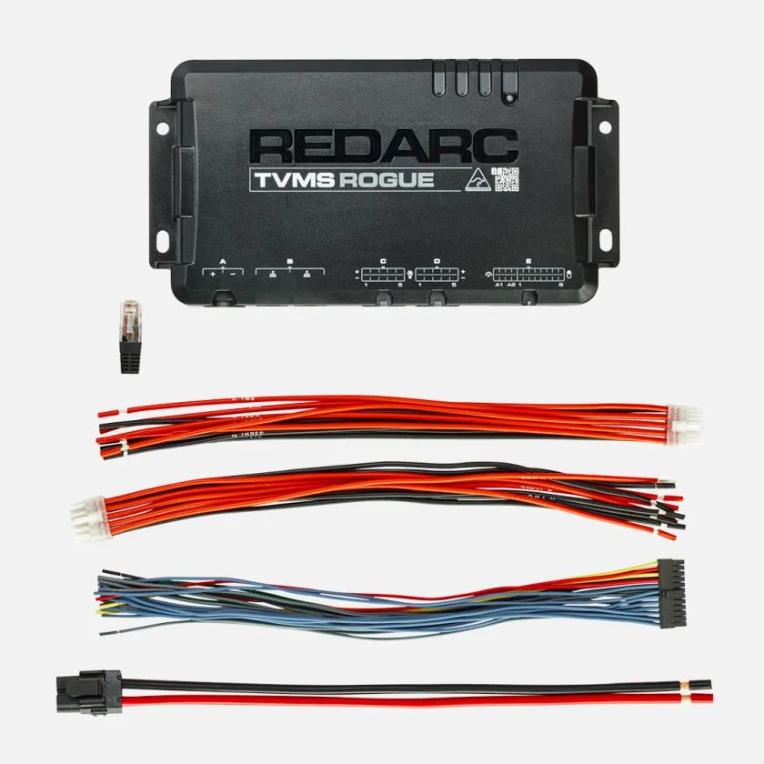 REDARC TVMS Rogue power management module with wiring harness and connectors included