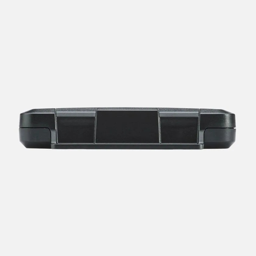 REDARC TVMS Rogue power management module end profile showing enclosure shape and mounting design