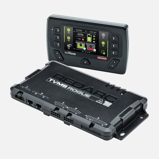REDARC RedVision Display Unit with TVMS Rogue vehicle power management and digital switching control system